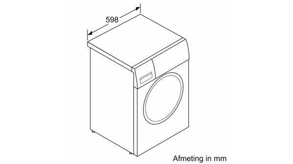 iQ500 Wasmachine, voorlader 8 kg 1400 rpm WM14T463NL WM14T463NL-13