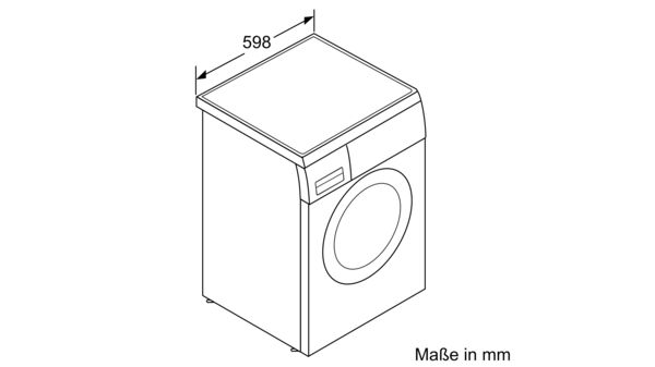 iQ500 Waschmaschine, unterbaufähig - Frontlader 7 kg 1400 U/min. WU14Q440 WU14Q440-9
