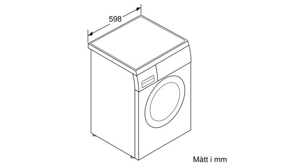 iQ500 Tvättmaskin, frontmatad 8 kg 1400 rpm WM14P3S8DN WM14P3S8DN-6