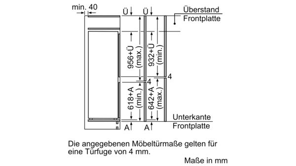 iQ500 Einbau-Kühl-Gefrier-Kombination mit Gefrierbereich unten 157.8 x 55.8 cm KI77SAD30 KI77SAD30-3