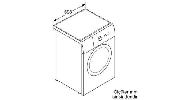 iQ300 Çamaşır Makinası 7 kg WM08K200TR WM08K200TR-3