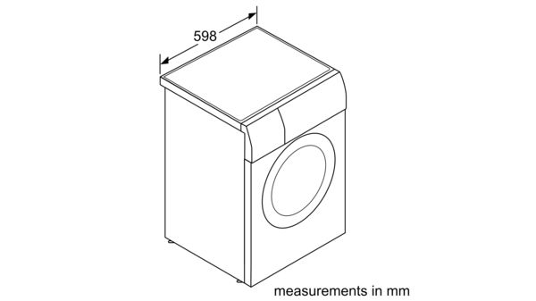 washer dryer 8 kg 1500 rpm V7446X1GB V7446X1GB-6