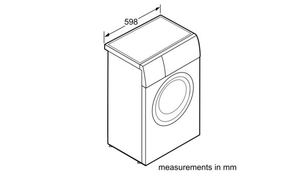 iQ500 纖巧型洗衣機 6.5 kg 1000 轉/分鐘 WS10K460HK WS10K460HK-5