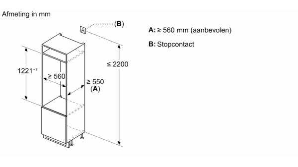 iQ500 Inbouw koelkast met vriesvak 122.5 x 56 cm KI42LSD30 KI42LSD30-4