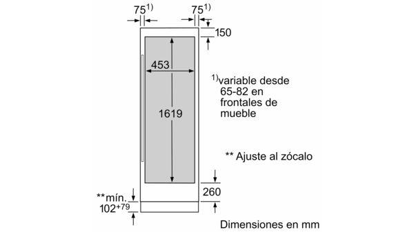 iQ700 Vinoteca con puerta de cristal  212.5 x 60.3 cm CI24WP02 CI24WP02-6