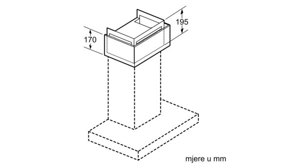 Dodatni pribor za nape Z5270X0 Z5270X0-5
