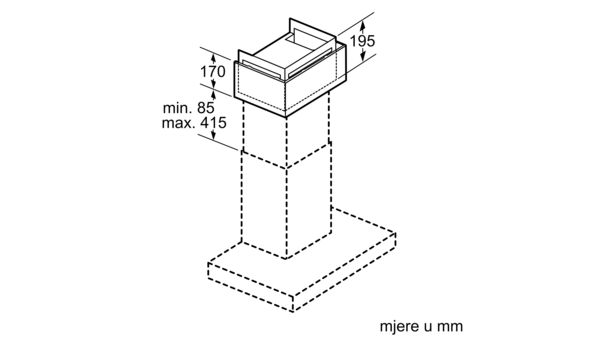 Dodatni pribor za nape Z5270X0 Z5270X0-4