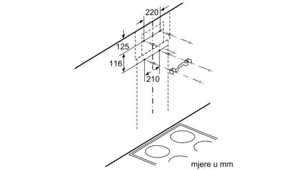 Dodatni pribor za nape Z5270X0 Z5270X0-6