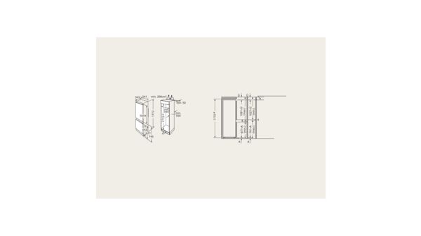 Siemens Ki34va50 Einbau Kuhl Gefrier Kombination