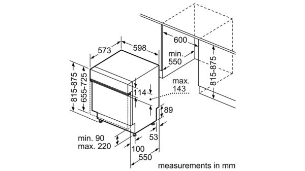 iQ500 Teilintegrierter Geschirrspüler 60 cm SN58R567DE SN58R567DE-8