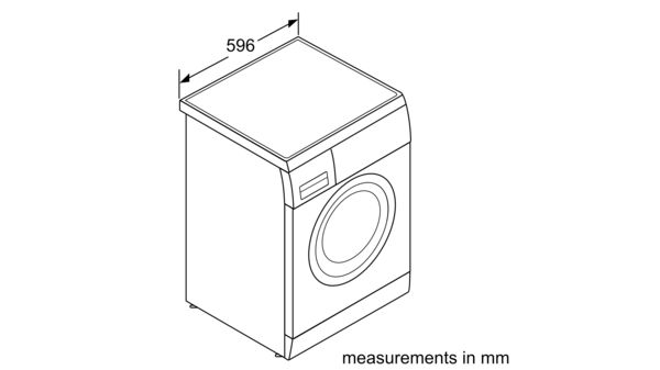 iQ300 洗衣乾衣機 7/4 kg 1400 轉/分鐘 WD14D361HK WD14D361HK-5