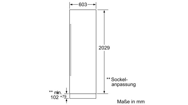 iQ700 Einbau-Kühlschrank 212.5 x 60.3 cm CI24RP01 CI24RP01-4