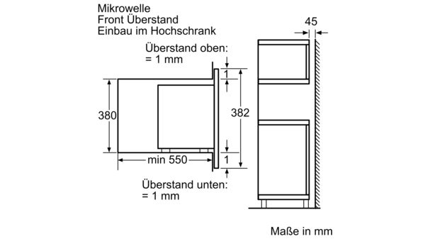 Einbau-Mikrowelle Edelstahl C54L60N3 C54L60N3-3