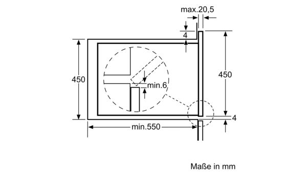 Kompakt-Einbau-Backofen Edelstahl CF630253 CF630253-4