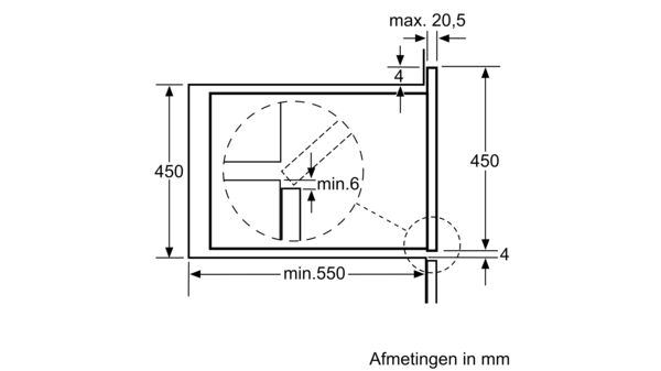 Compacte bakoven inox CF630253 CF630253-2