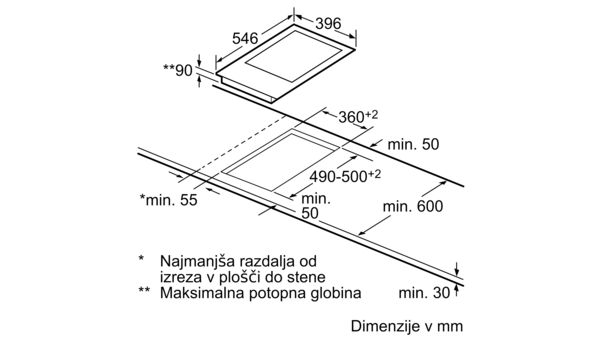 N 70 Modularni Teppan yaki 40 cm N74TD00N0 N74TD00N0-8