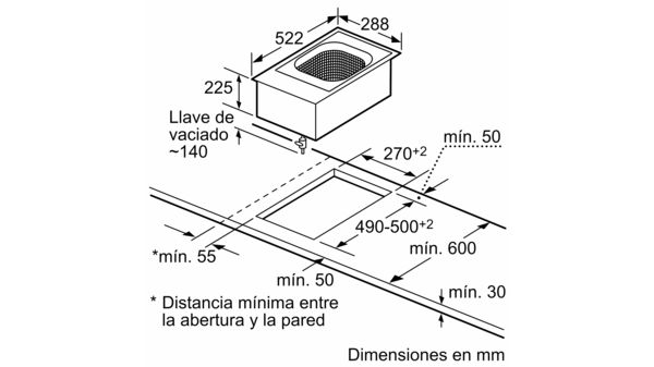 Freidora dominó 3EB6030LS 3EB6030LS-3
