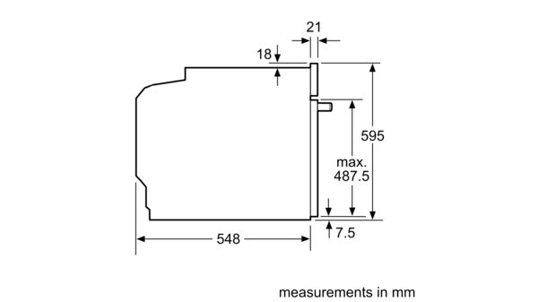 N 90 Built-in oven with steam function 60 x 60 cm Graphite-Grey B64FT53G0B B64FT53G0B-13