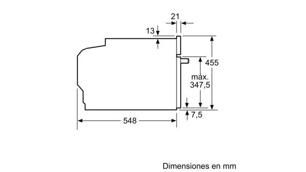 N 70 Horno compacto con microondas 60 x 45 cm Acero inoxidable C17MR02N0 C17MR02N0-10