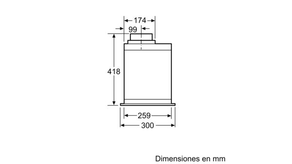 N 50 Módulo de integración 52 cm D55MH56N0 D55MH56N0-2