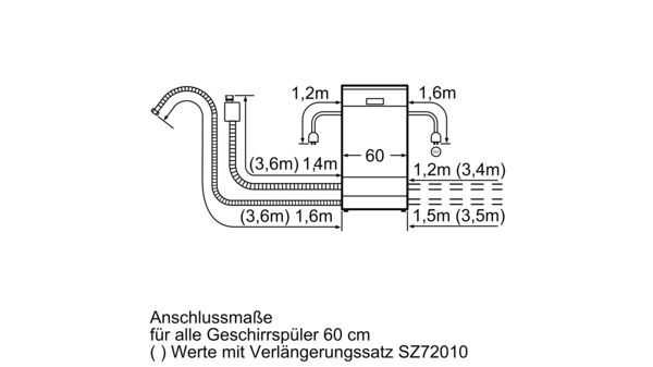 Geschirrspüler 60 cm Integrierbar - Edelstahl S41N65N6EU S41N65N6EU-3