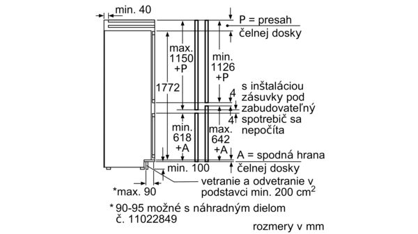 iQ700 Zabudovateľná chladnička s mrazničkou dole 177.2 x 55.6 cm KI39FP70 KI39FP70-4