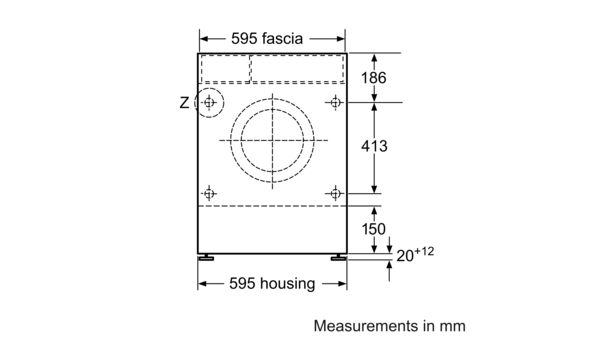 Washer dryer 7/4 kg V6540X2GB V6540X2GB-4