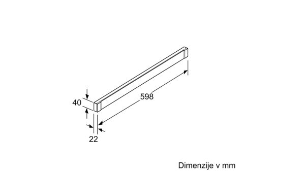 Dodatni pribor za nape Z54TH60D0 Z54TH60D0-2