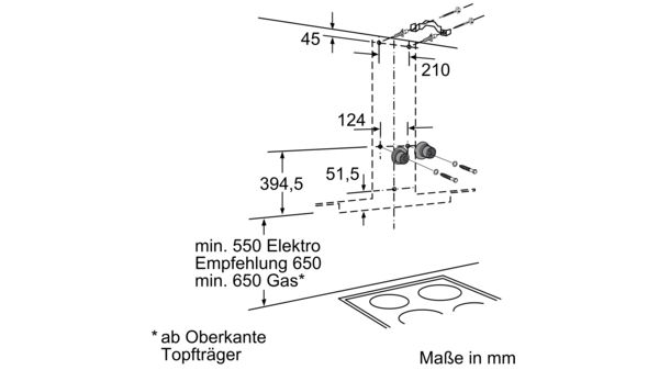 iQ500 Edelstahl mit Glasschirm 90 cm Wand-Esse LC97GC542 LC97GC542-12