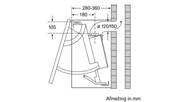 Geïntegreerde afzuigkap 60 cm zilvermetaalkleurig CD22130 CD22130-3