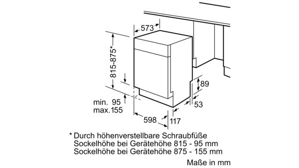 iQ500 Unterbau-Geschirrspüler 60 cm Edelstahl SN46P598EU SN46P598EU-7