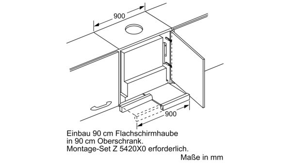 Flachschirmhaube D4982X0 D4982X0-3