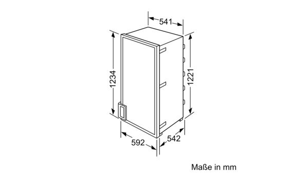 Neff K3664x8 Kd 441 L Integrierter Einbau Kuhlschrank