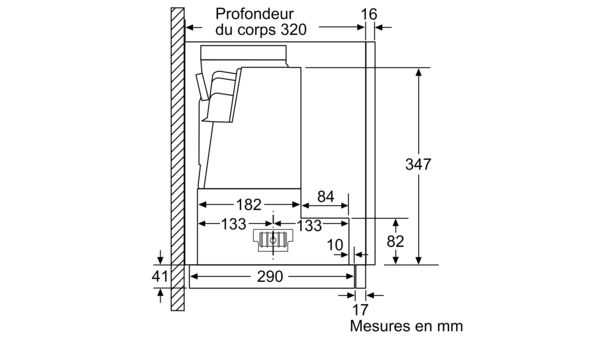 N 70 Hotte télescopique 60 cm D46MP54X0 D46MP54X0-10