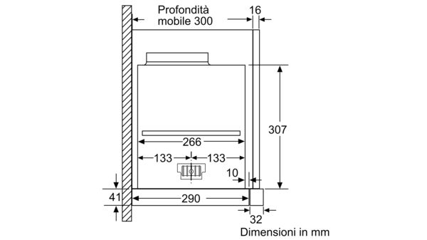 N 90 Cappa aspirante telescopica 90 cm acciaio inox D49PU65X3 D49PU65X3-5