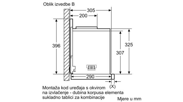 Dodatni pribor za nape Z54TL90X0 Z54TL90X0-5