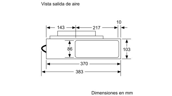 N 90 Extractor de encimera telescópico Cristal negro I91VT44N0 I91VT44N0-21