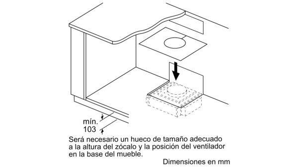 N 90 Extractor de encimera telescópico Cristal negro I91VT44N0 I91VT44N0-8