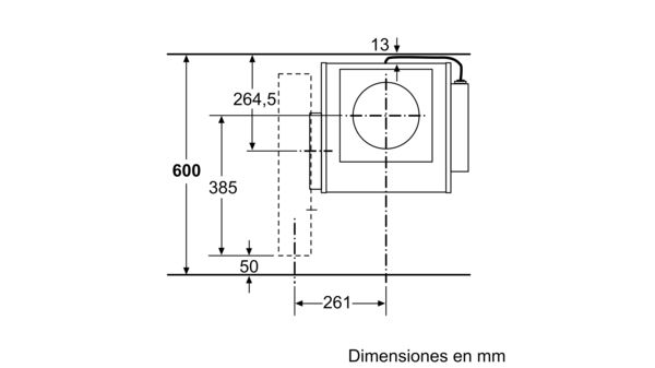 N 90 Extractor de encimera telescópico Cristal negro I91VT44N0 I91VT44N0-6