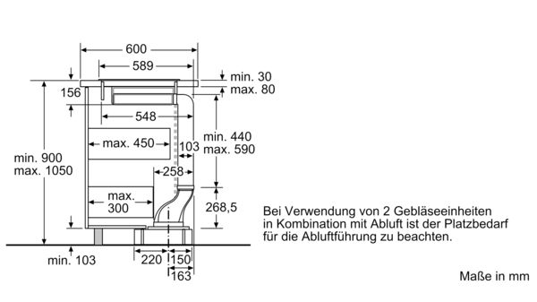 Dunstabzug-Set mit Kochfeld IVT6861MC IVT6861MC-21