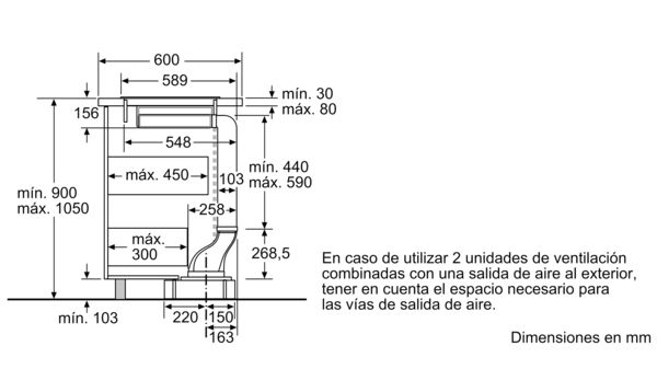 I91VT44N0 Extractor de encimera telescópico | NEFF CL