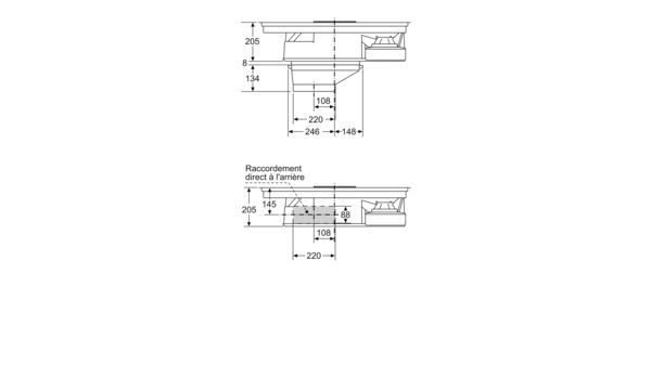 iQ700 Table induction aspirante 80 cm EX875LX34E EX875LX34E-7