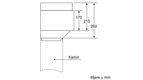 Dodatni pribor za nape Z51AXC0N0 Z51AXC0N0-3