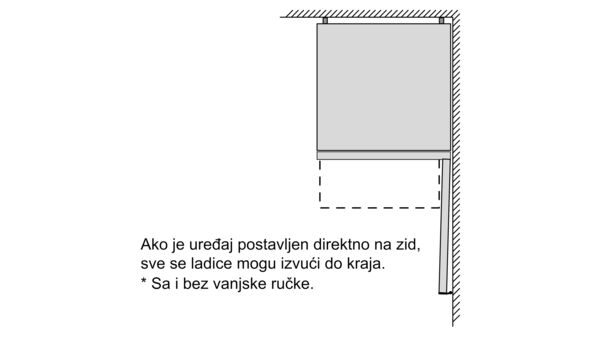N 70 Samostojeći hladnjak sa zamrzivačem na dnu 203 x 60 cm KG7393I30 KG7393I30-5