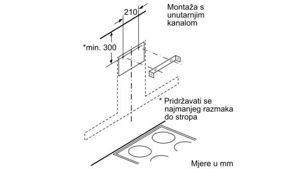 Dodatni pribor za nape Z51FXI0X0 Z51FXI0X0-4