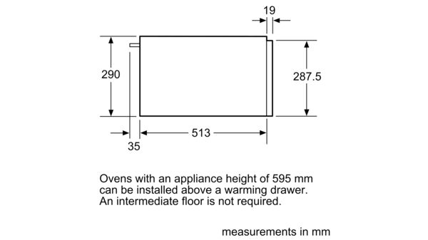 iQ700 warming drawer BI630DNS1 BI630DNS1-7
