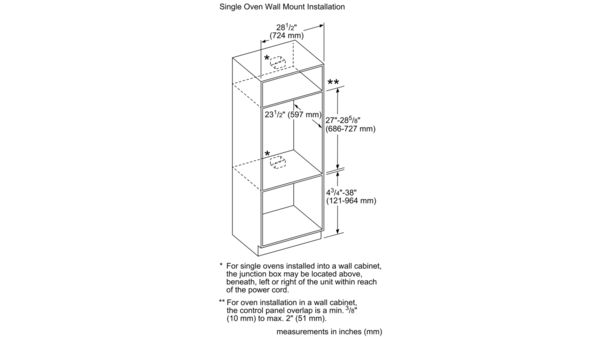 Professional Single Wall Oven 30'' Door hinge: Left, Stainless Steel POD301LW POD301LW-19