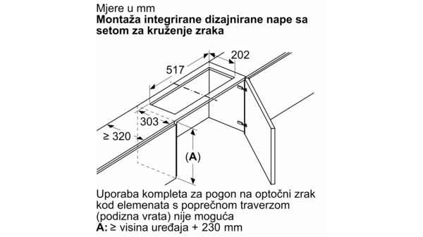 Dodatni pribor za nape Z54TR60X3 Z54TR60X3-4
