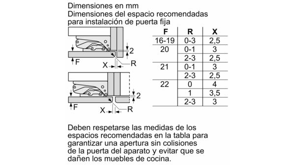 N 50 Frigorífico combinado integrable 177.2 x 54.1 cm KI7862F30 KI7862F30-5