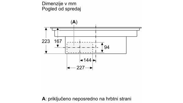 N 90 Induction hob with integrated ventilation system 80 cm surface mount with frame T58TL6EN2 T58TL6EN2-16